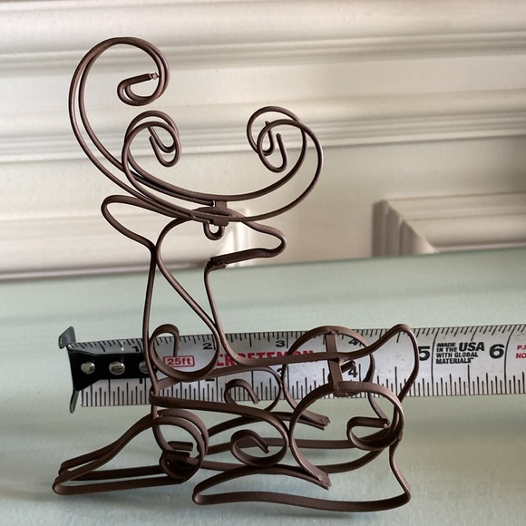 Pier 1 Holiday Reindeer & Iron Trees Tablescaping Mantel Decor - Picture 11 of 11